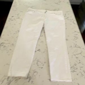 Ann Taylor Loft size 34/18 white jeans